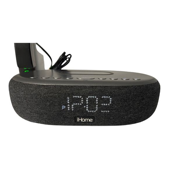 iHome TIMEBOOST Qi-Certified Wireless Charging Alarm Clock & Bluetooth Speaker - Picture 6 of 6